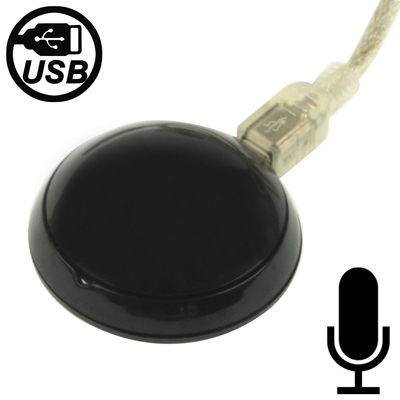 Super USB Microphone, Record Clearly in One Cubic Meter, Plug and Play, Sound Volume Adjusting Function - Click Image to Close